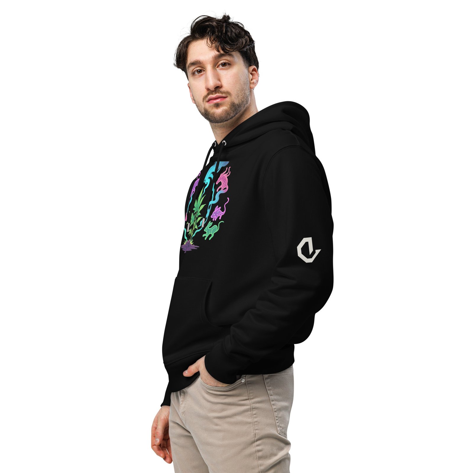Unisex essential eco hoodie - Image 3