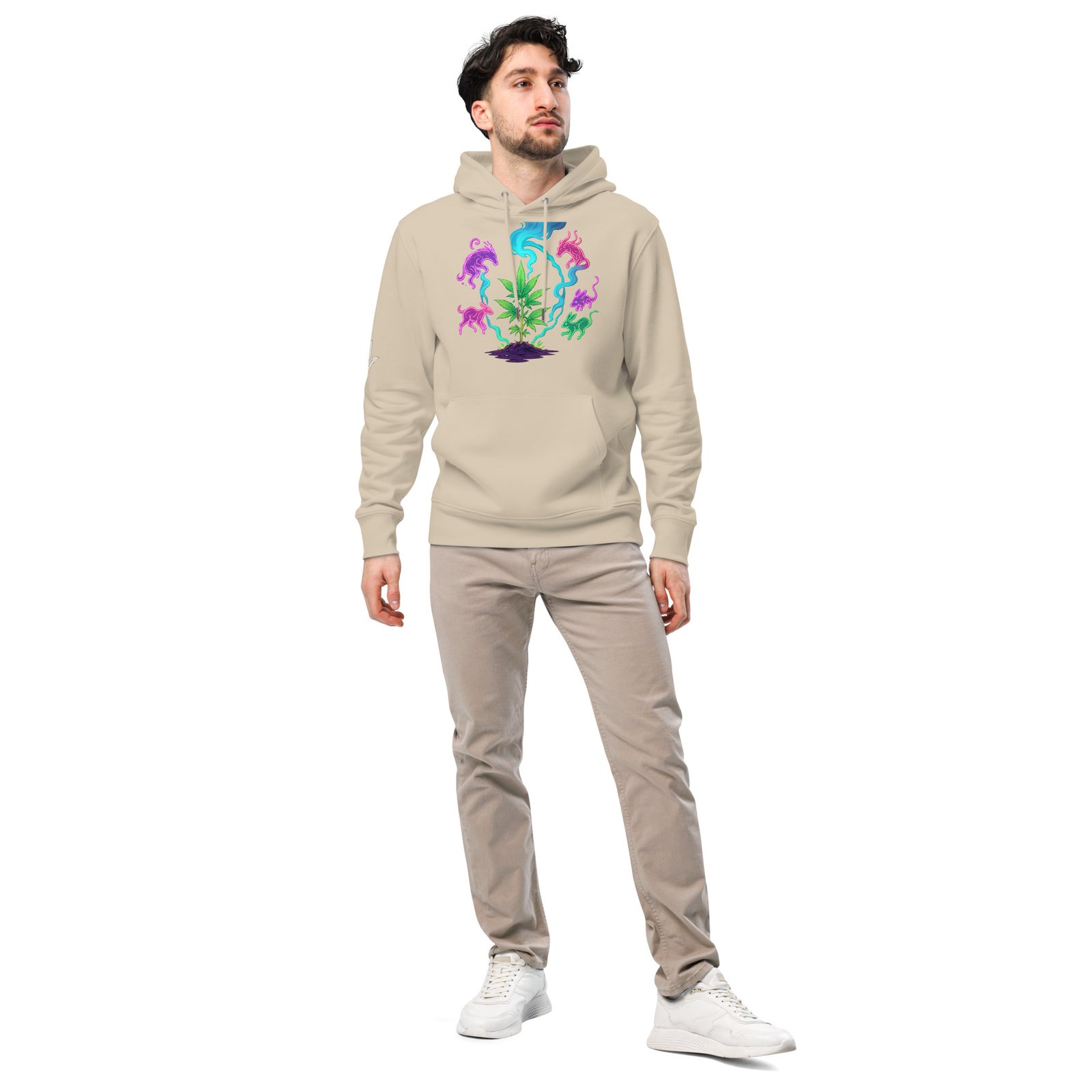 Unisex essential eco hoodie - Image 6