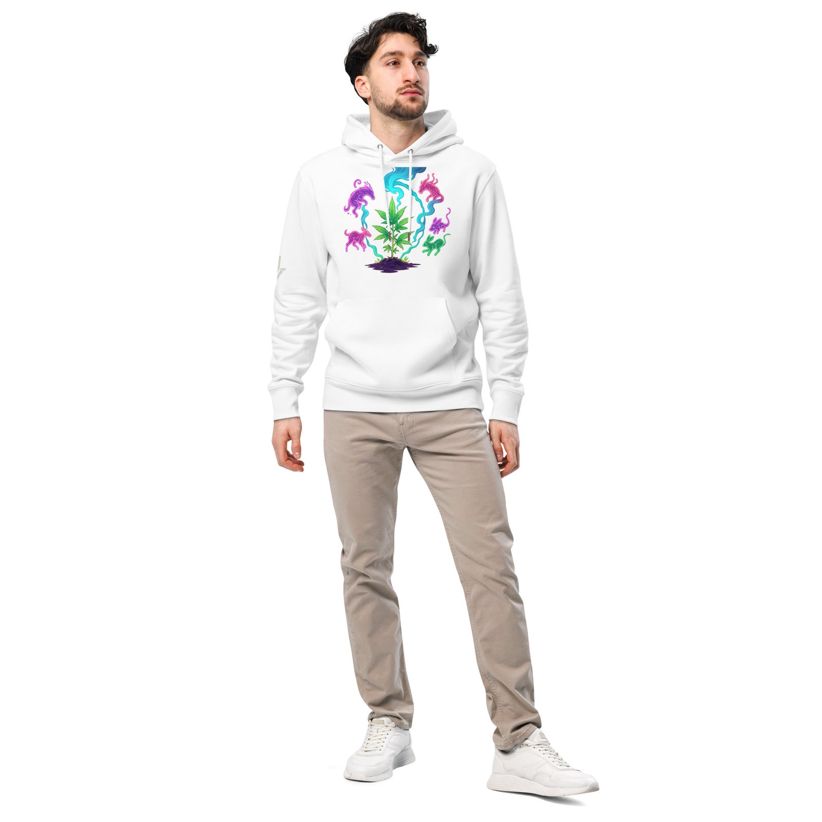 Unisex essential eco hoodie - Image 8