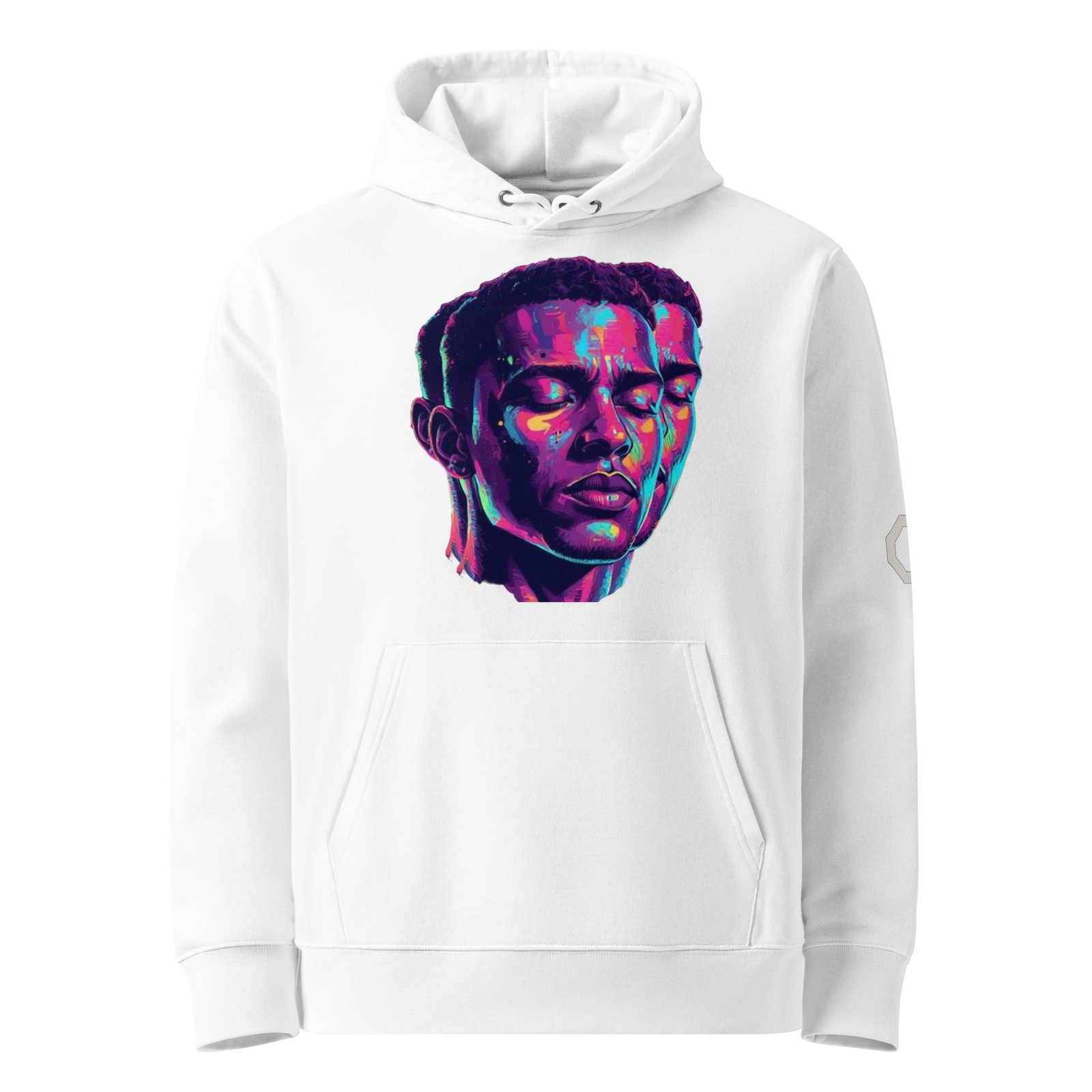 Unisex essential eco hoodie - Image 5