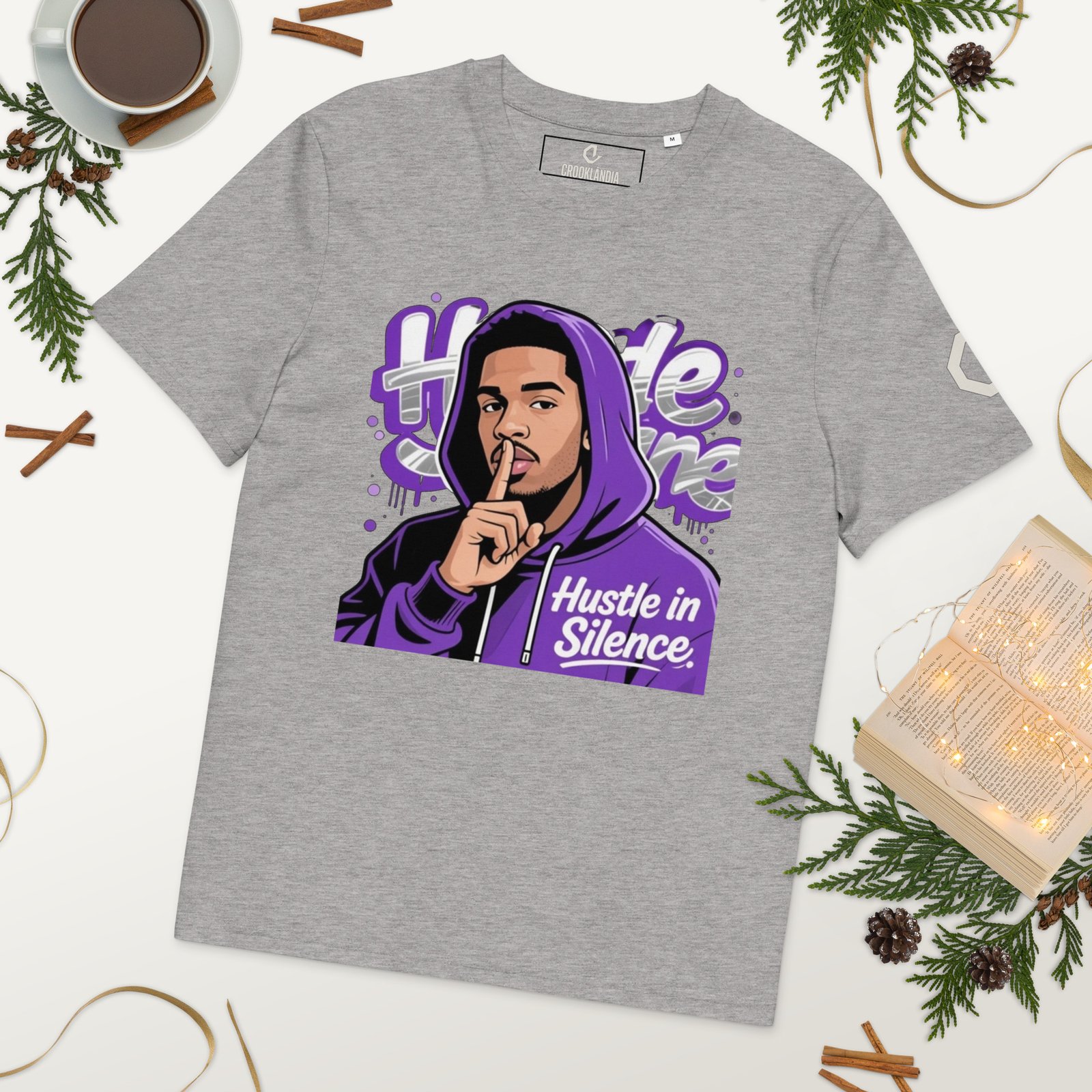 HUSTLE IN THE SILENCE TEE